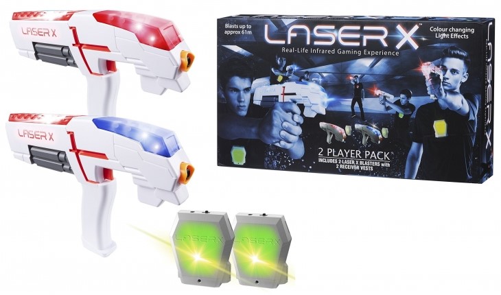 Набор игровой – Laser X. 2 бластера, 2 мишени  